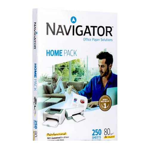 Бумага офисная Navigator Home Pack, А4, класс А+, 80г/м2, 250л