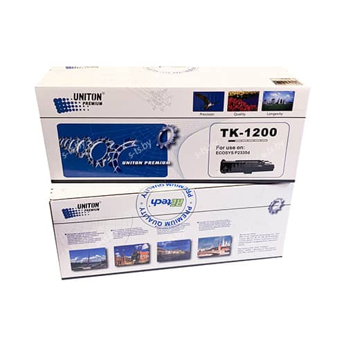 Тонер-картридж для (TK-1200) KYOCERA P2335DN/ P2335DW/ M2235DN/ M2735DN/ M2835DN (3K) БЕЗ ПОРШНЯ UNITON Premium