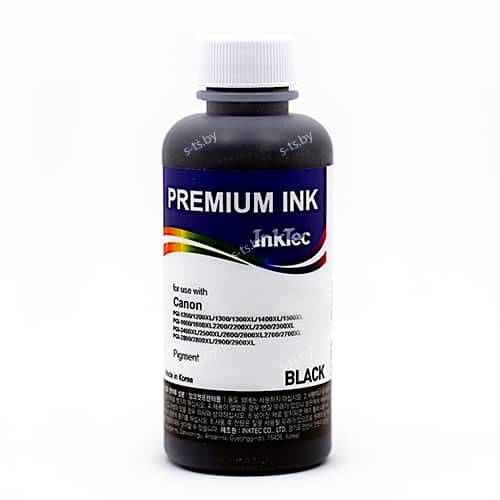 Чернила для CANON PGI-1200/ 2400/ 2500/ 2700/ 2800/ 2900 (100мл,Pigment,black) C5000-100MB InkTec