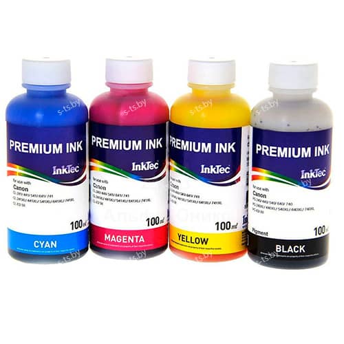 Комплект чернил C5040-C5041 InkTec для Canon PG-440, CLI-441 (4х100мл)