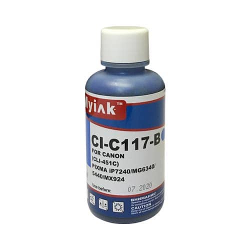 Чернила для CANON CLI-451C (100мл,cyan Dye) CI-C117-B Gloria™ MyInk