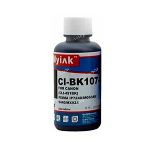 Чернила для CANON CLI-451BK (100мл,black Dye) CI-BK107-C Gloria™ MyInk