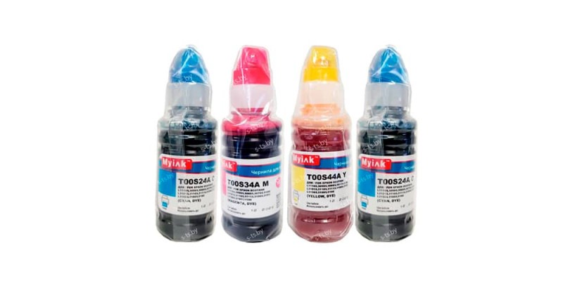 Поступление на склад высококачественных чернил MyInk 103 для Epson EcoTank