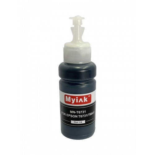 Чернила MyInk  для EPSON (T6731/ T6641) L100/ L1800 (70мл, контейнер, black, Dye) MN- T6731