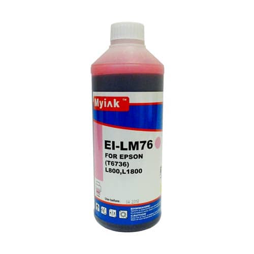Чернила для EPSON (T6736) L800/ L1800 (1л, light magenta Dye) EI-LM76 Gloria™ MyInk