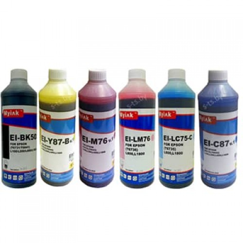 Комплект чернил MyInk для EPSON L100/ L200/L800/L1800 (6х1000мл)