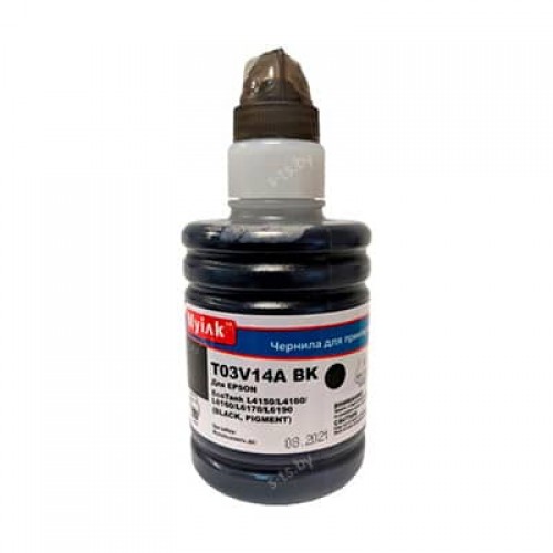 Чернила для EPSON EcoTank (101) L4150/ L4160/ L6160/ L6170/ L6190 (127мл, black,Pigment) T03V14A  MyInk