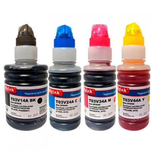 Комплект чернил MyInk для EPSON EcoTank (101) L4150/ L4160/ L6160/ L6170/ L6190