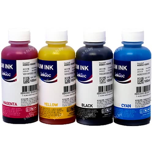 Комплект чернил H5851/ H5852 InkTec для HP GT51/ GT52 (4х100мл)