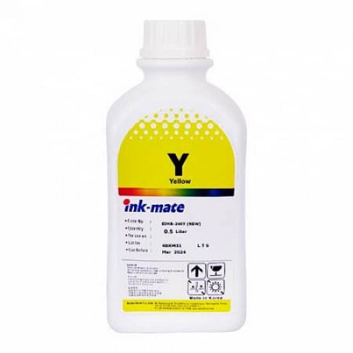Чернила для EPSON (T0824/T0814/T0804) St Photo R270/390/RX590/T50/P50 (500мл, yellow) EIM-290Y NEW  Ink-Mate
