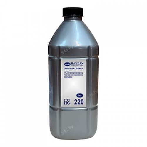 Тонер для HP Универсал тип HG220 (фл,1кг,HANDAN) Silver ATM