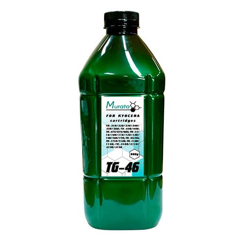 Тонер для KYOCERA Универсал тип TG-46 (фл,900,MURATA) Green Line