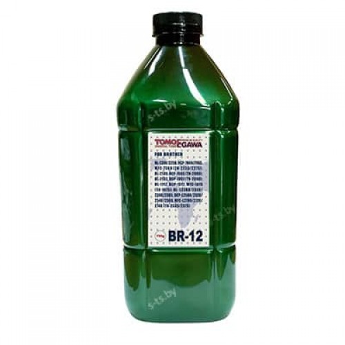 Тонер для BROTHER Универсал тип BR-12 (фл,750,TOMOEGAWA) Green Line